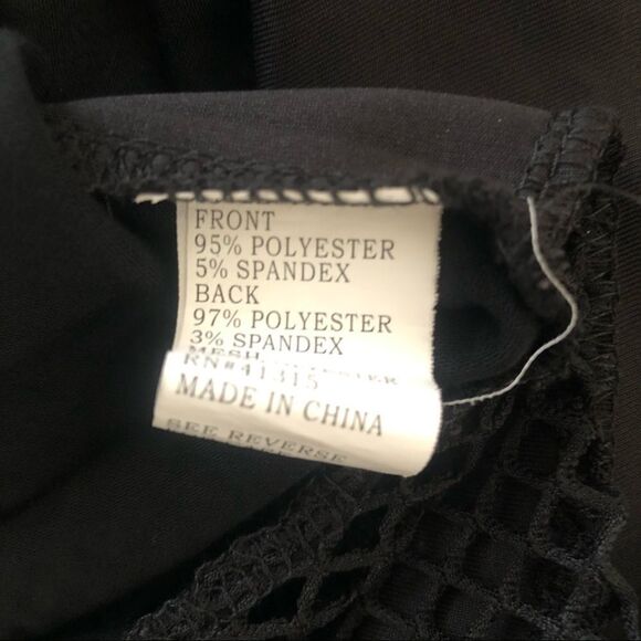 Kontrol Net short sleeve black T-Shirt Size S - Picture 5 of 7